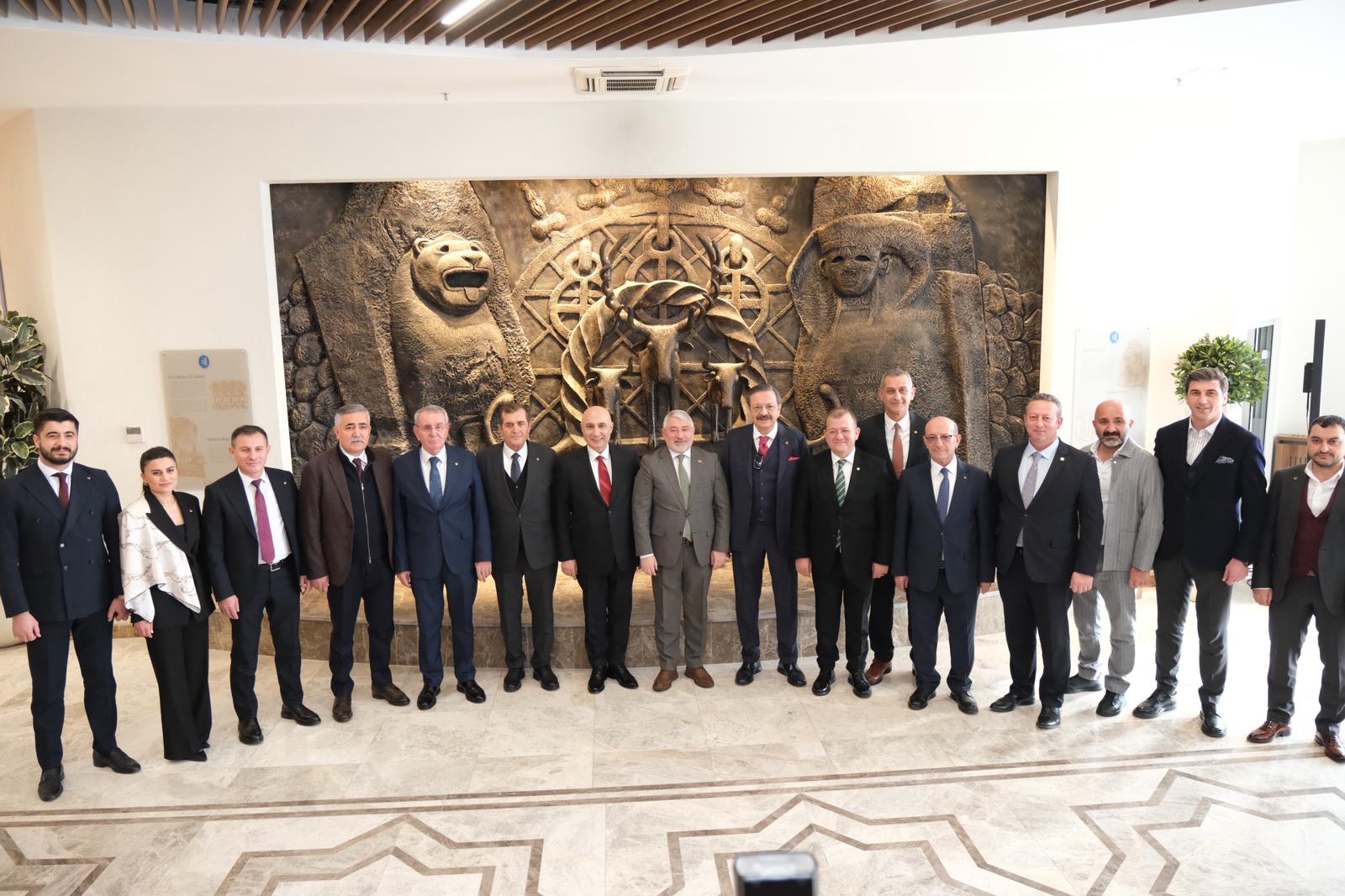 HİSARCIKLIOĞLU VE ARSLAN’DAN AŞGIN’A ZİYARET